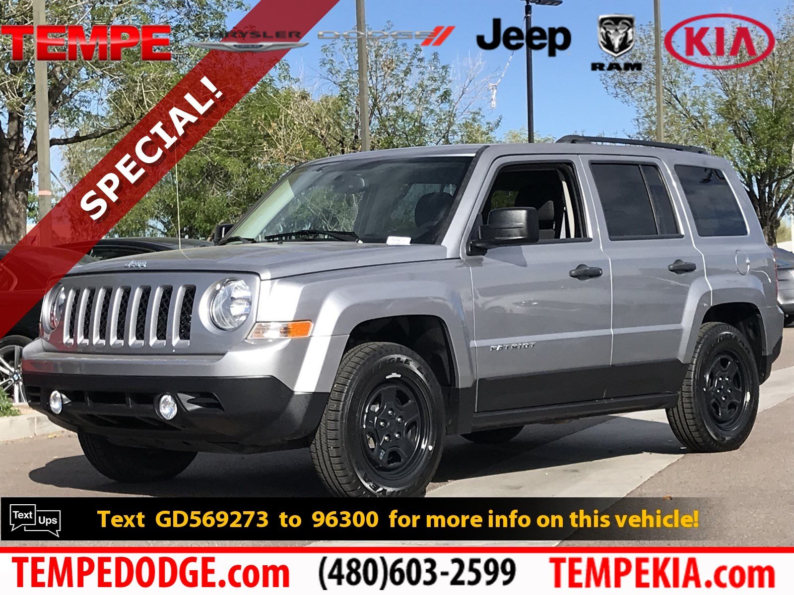 Pre-Owned 2016 Jeep Patriot Sport Sport Utility in Tempe # ...